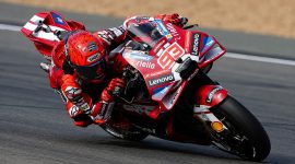 Marc Marquez mengawali MotoGP Aragon 2026 dengan hasil gemilang setelah menjadi pembalap tercepat pada sesi latihan bebas pertama (FP1).