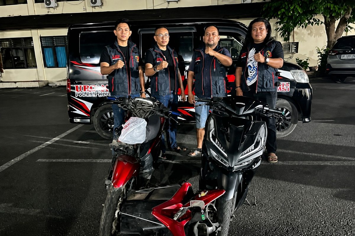 Tim gabungan Polres Bitung mengamankan tiga anak yang diduga terlibat kasus pencurian kendaraan bermotor (curanmor) di dua lokasi berbeda.