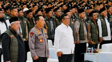 Kapolri Jenderal Polisi Listyo Sigit Prabowo mendorong Garda Satya NKRI terus mengambil peran positif dalam menjaga keamanan, memperkuat persatuan, dan mempertahankan keutuhan Negara Kesatuan Republik Indonesia (NKRI).