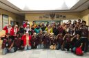 TIM Cara'de melalui Program Penguatan Kapasitas Organisasi Kemahasiswaan (PPKO) Tahun 2026 di Kantor Desa Tinggimae, Sabtu (1/8/2026).