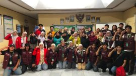 TIM Cara'de melalui Program Penguatan Kapasitas Organisasi Kemahasiswaan (PPKO) Tahun 2026 di Kantor Desa Tinggimae, Sabtu (1/8/2026).