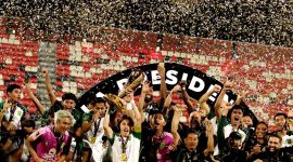 Persebaya Surabaya keluar sebagai juara Piala Presiden 2026 setelah mengalahkan Persib Bandung melalui drama adu penalti 6-5 pada partai final di Stadion Kapten I Wayan Dipta, Gianyar, Bali, Kamis (6/8/2026).