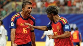 Rodrigo Hernández Cascante atau Rodri akhirnya tiba di Barcelona untuk merampungkan kepindahannya dari Manchester City.