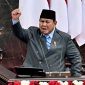 Presiden Prabowo Subianto menyampaikan Keterangan Pemerintah atas Rancangan Undang-Undang (RUU) tentang APBN Tahun Anggaran 2027 beserta Nota Keuangan dan dokumen pendukungnya, dalam Rapat Paripurna Pembukaan Masa Persidangan I DPR RI Tahun Sidang 2026–2027 di Gedung Nusantara MPR/DPR/DPD RI, Jakarta, Jumat, 14 Agustus 2026. Foto: BPMI Setpres/Rusman