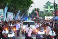 Presiden Prabowo Subianto disambut hangat dan penuh antusias oleh masyarakat di Kabupaten Jombang, Provinsi Jawa Timur, pada Kamis, 27 Agustus 2026. Foto: BPMI Setpres/Muchlis Jr