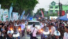 Presiden Prabowo Subianto disambut hangat dan penuh antusias oleh masyarakat di Kabupaten Jombang, Provinsi Jawa Timur, pada Kamis, 27 Agustus 2026. Foto: BPMI Setpres/Muchlis Jr