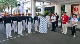 Pemerintah Provinsi Sulawesi Utara (Pemprov Sulut) menggelar Lomba Gerak Jalan dalam rangka memeriahkan HUT ke-81 Kemerdekaan Republik Indonesia.