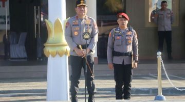 Kapolda Sulut Roycke Langie Pimpin Apel Terakhir, Pesan Kebersamaan Jadi Sorotan