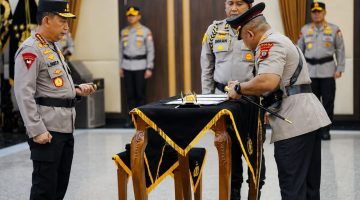 Kapolri Pimpin Sertijab, Brigjen Pol Yudo Hermanto Resmi Jadi Kapolda Sulut