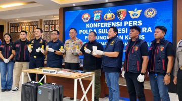 Polda Sulut Ungkap Penyelundupan 16 Kg Emas, 2 WNA Jadi Tersangka