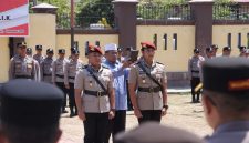 Polres Kotamobagu melakukan serah terima jabatan (Sertijab) Kepala Satuan Reserse Kriminal (Kasat Reskrim), Sabtu (19/9/2026).