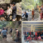 Pemerintah Desa Kali Selatan, Kecamatan Pineleng, Kabupaten Minahasa, melakukan kegiatan kerja bakti bersama di kawasan objek wisata Air Terjun Tapahan Telu. yang dipimpin langsung Hukum Tua Altin Pungus. 