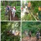Pemerintah Desa Pakuure Satu Kecamatan Tenga Kabupaten Minsel, melaksanakan kegiatan pemeliharaan saluran air bersih milik desa.