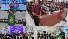 Kepala Dinas Kepemudaan dan Olahraga Agustivo Tumundo, SE, M.Si membuka dengan resmi pelaksanaan Konsultasi Tahunan Komisi Pelayanan Remaja (KPR) Sinode GMIM Tahun 2026.