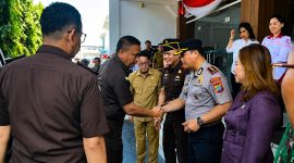 Kapolres Bitung AKBP Arie Sulistyo Nugroho mengajak tiga organisasi yang baru dikukuhkan untuk mengambil peran nyata dalam menjaga keamanan dan ketertiban masyarakat (kamtibmas).