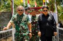 Pangdam XIII/Merdeka Mayjen TNI Mirza Agus, S.I.P., meninjau langsung Jembatan Perintis Garuda di Desa Kokoleh Satu, Kecamatan Likupang Selatan, Kabupaten Minahasa Utara (Minut), Rabu (2/9/2026).