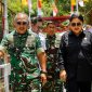 Pangdam XIII/Merdeka Mayjen TNI Mirza Agus, S.I.P., meninjau langsung Jembatan Perintis Garuda di Desa Kokoleh Satu, Kecamatan Likupang Selatan, Kabupaten Minahasa Utara (Minut), Rabu (2/9/2026).