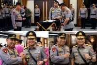 Kapolri Jenderal Polisi Listyo Sigit Prabowo bersama Astamaops Kapolri Irjen Pol. Roycke Harry Langie, S.I.K., M.H.