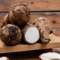 Kimpul merupakan salah satu umbi lokal Indonesia yang dapat menjadi alternatif sumber karbohidrat selain nasi, singkong, dan kentang.