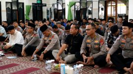 Kepolisian Daerah Sulawesi Utara (Polda Sulut) memperingati Maulid Nabi Muhammad SAW 1448 Hijriah di Masjid Nurul Jihad, Kamis (3/9/2026).