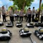 Polres Kepulauan Talaud memastikan seluruh peralatan Satuan Samapta dalam kondisi lengkap dan siap digunakan untuk mendukung tugas kepolisian di lapangan.