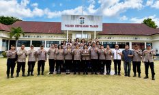 Polwan Talaud Dikerjai, Kejutan HUT ke-78 Berujung Haru