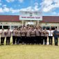 Suasana apel di Mapolres Kepulauan Talaud, Selasa (1/9/2026), berubah menjadi penuh haru dan kegembiraan.