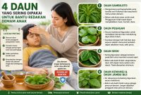 Demam pada anak sering membuat orang tua mencari cara untuk membantu menurunkan suhu tubuh, termasuk menggunakan ramuan tradisional.