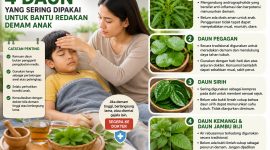 Demam pada anak sering membuat orang tua mencari cara untuk membantu menurunkan suhu tubuh, termasuk menggunakan ramuan tradisional.