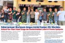 Suasana hangat dan penuh keakraban mewarnai pertemuan sejumlah wartawan bersama jajaran Intelijen Kodam XIII/Merdeka di Rumah Kopi Tikala, Manado, Sabtu (5/9/2026).