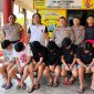 Personel Polsek Langowan bergerak cepat menangani keributan yang terjadi di sekitar SMA Negeri 2 Langowan, Desa Taraitak Satu, Kecamatan Langowan Utara, Jumat (4/9/2026) pagi.