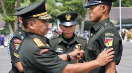 326 prajurit muda TNI Angkatan Darat resmi dilantik dalam Upacara Pelantikan dan Pengambilan Sumpah Prajurit Pendidikan Pertama Tamtama (Dikmata) Gelombang II Tahun Anggaran 2026.