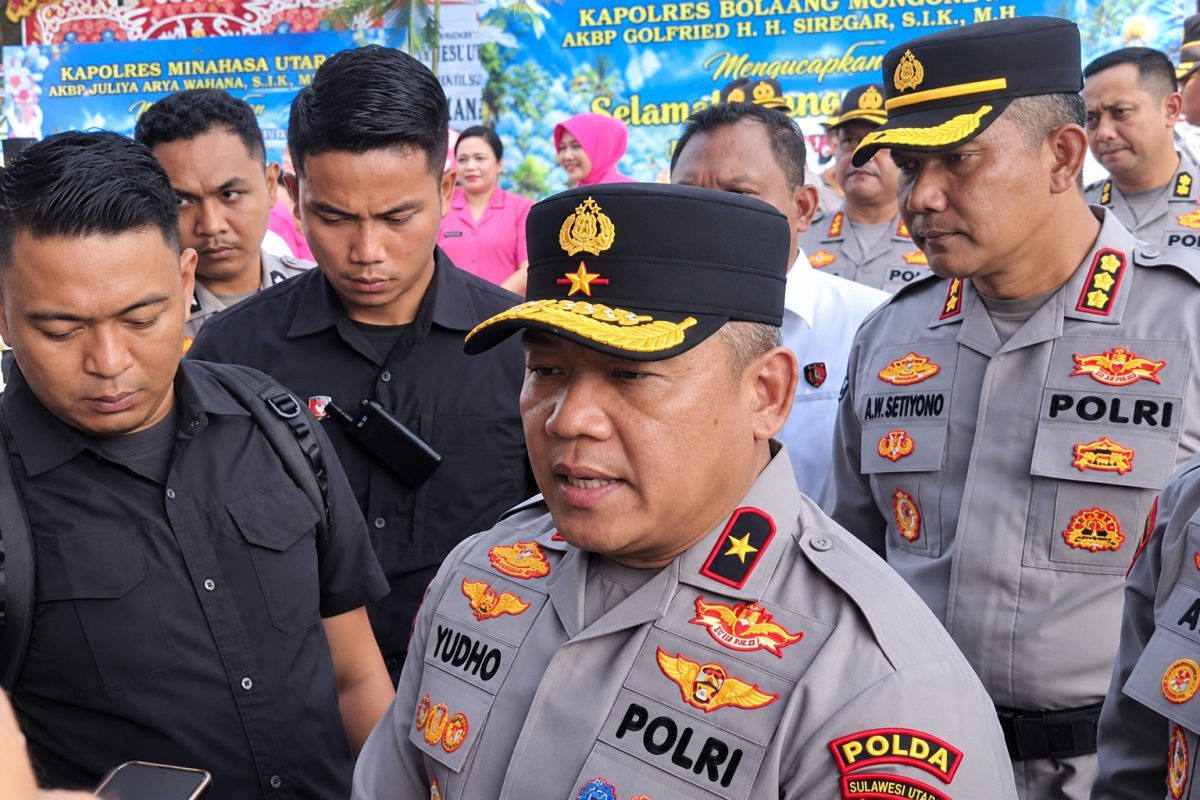 Kapolda Sulawesi Utara (Sulut) Brigjen Pol Yudo Hermanto
