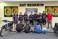 Tim Unit Reaksi Cepat (URC) Satuan Reserse Kriminal Polres Minahasa Utara bergerak cepat menangani dugaan penganiayaan menggunakan senapan angin.