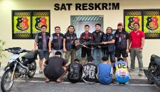 Tim Unit Reaksi Cepat (URC) Satuan Reserse Kriminal Polres Minahasa Utara bergerak cepat menangani dugaan penganiayaan menggunakan senapan angin.