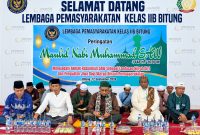 Lembaga Pemasyarakatan (Lapas) Kelas IIB Bitung menggelar peringatan Maulid Nabi Muhammad SAW, Sabtu (12/9/2026).