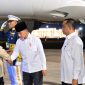 Presiden Prabowo dan rombongan mendarat di Pangkalan TNI AU Halim Perdanakusuma, Jakarta pada Senin, 14 September 2026. Foto: BPMI Setpres/Rusman