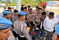 Propam Polres Kepulauan Sitaro melaksanakan Penegakan, Ketertiban, dan Disiplin (Gaktibplin) terhadap personel kepolisian.