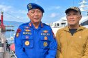 Direktur Polairud Polda Sulut Kombes Pol Bayuaji Yudha Prajas didampingi Direktur Utama (Dirut) PDAM Wanua Wenang Kota Manado saat ini dijabat oleh Meiky Taliwuna, S.E., M.M.