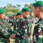 20 prajurit berprestasi Kodam XIII/Merdeka di bidang Karate dan Pencak Silat menerima penghargaan dari Pangdam XIII/Merdeka Mayjen TNI Mirza Agus, S.I.P.