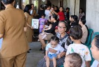 Pemerintah Desa (pemdes) Lindangan Kecamatan Tompaso Baru Kabupaten Minahasa Selatan (Minsel) secara rutin melaksanakan kegiatan posyandu.