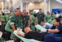 Kodam XIII/Merdeka menggelar Bakti Sosial Kesehatan (Baksoskes) di Grhadika Jaya Sakti Kodam XIII/Merdeka, Manado, Minggu (20/9/2026).
