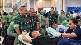 Kodam XIII/Merdeka menggelar Bakti Sosial Kesehatan (Baksoskes) di Grhadika Jaya Sakti Kodam XIII/Merdeka, Manado, Minggu (20/9/2026).