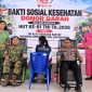 Kegiatan donor darah dalam rangka HUT ke-81 TNI digelar di Aula Kantor Wali Kota Kotamobagu, Minggu (20/9/2026).