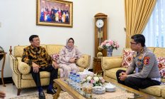 Korlantas Polri Sambangi Purnawirawan Jelang HUT ke-71