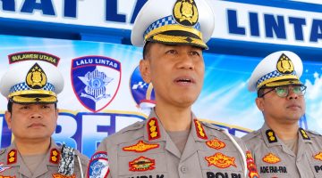 Direktorat Lalu Lintas (Ditlantas) Polda Sulawesi Utara memperingati Hari Lalu Lintas Bhayangkara ke-71 pada Selasa (22/9/2026).