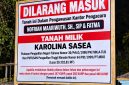 Sengketa kepemilikan lahan seluas 20.332,81 meter persegi di Desa Bantane, Kecamatan Rainis, Kabupaten Kepulauan Talaud, kembali menjadi sorotan.