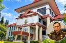 Gedung Kejaksaan Tinggi Sulawesi Utara dan insert Asisten Intelijen Kejati Sulut Eri Yudianto, S.H., M.H.(ist)