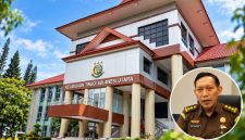 Gedung Kejaksaan Tinggi Sulawesi Utara dan insert Asisten Intelijen Kejati Sulut Eri Yudianto, S.H., M.H.(ist)