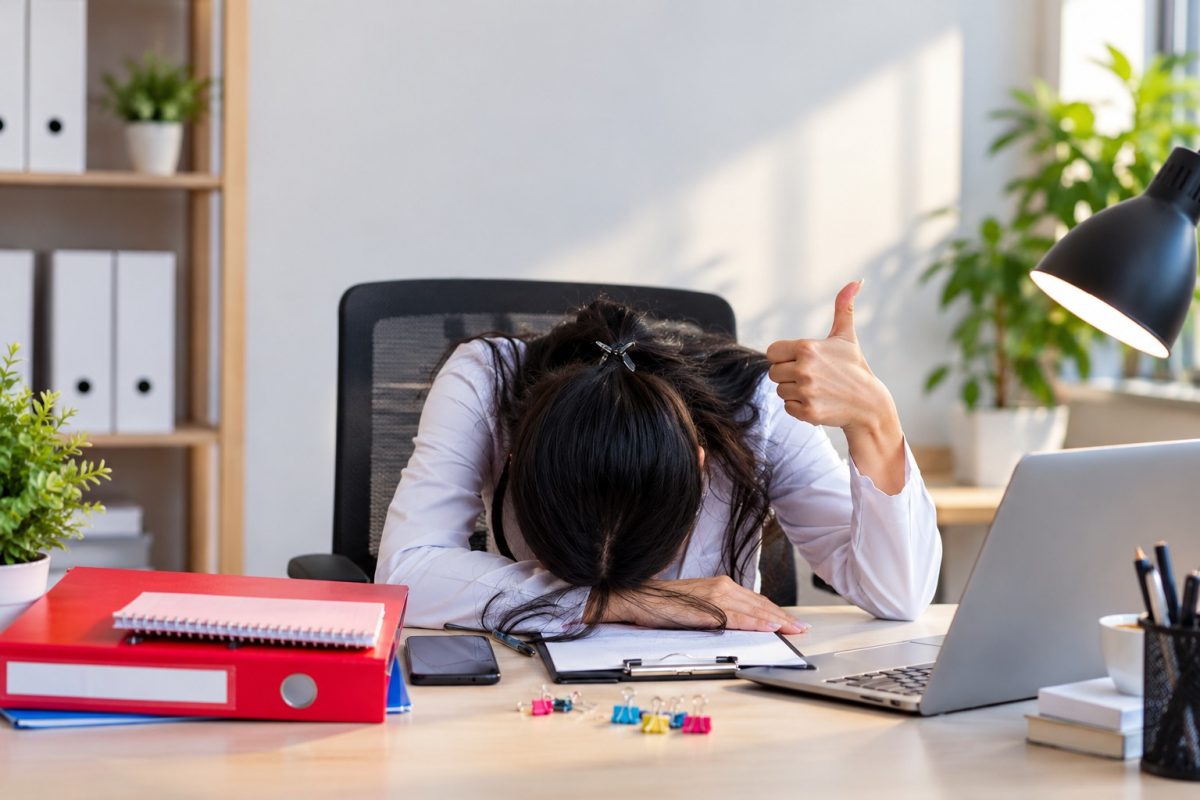 Tren ‘office ageing’ ramai dibahas pekerja China. Keluhan meliputi kulit kusam, mata lelah hingga efek lingkungan kantor dan duduk terlalu lama.